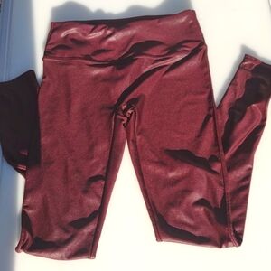 Cliv faux leather leggings full length